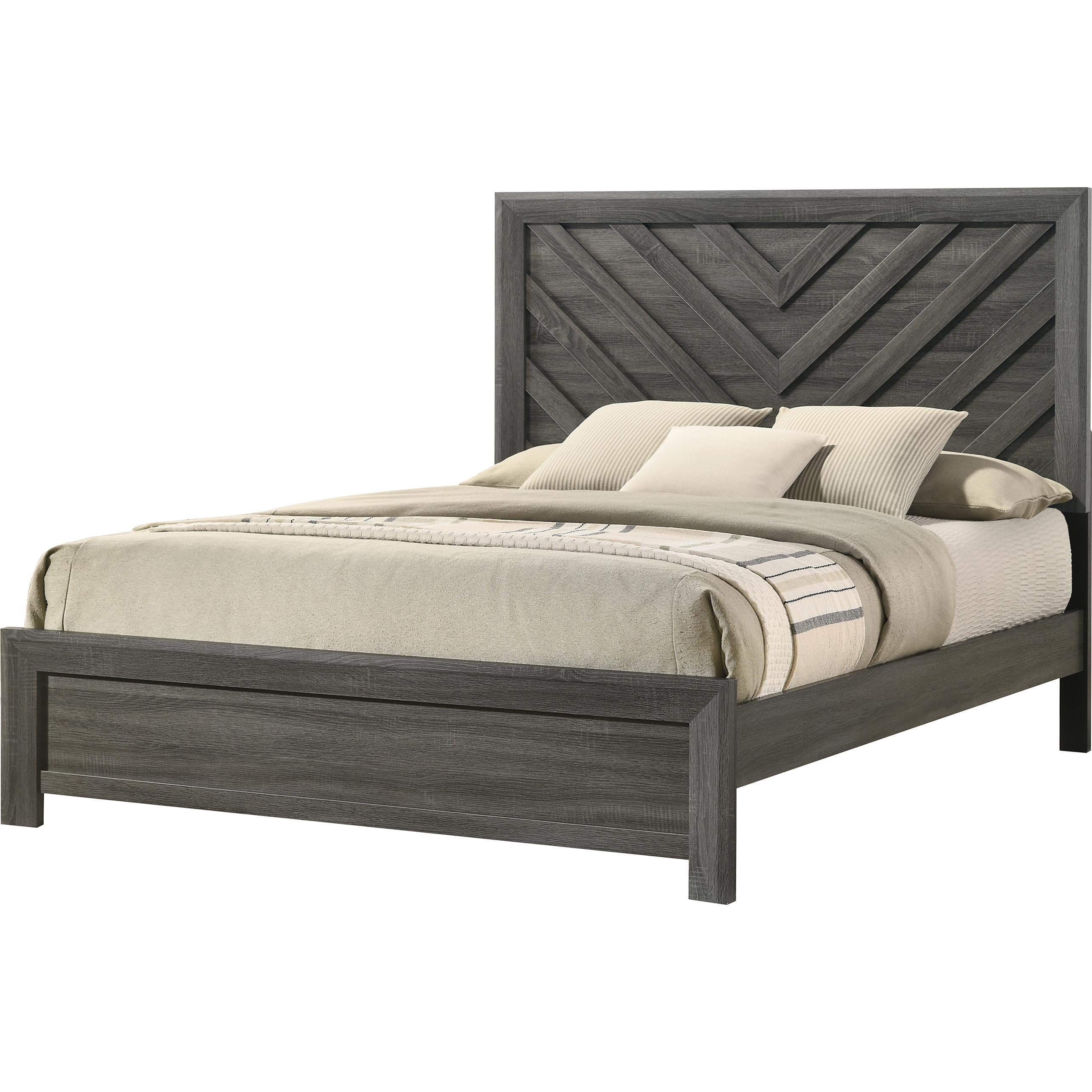 Crown Mark Valor B9335-K King Bed - Grey IMAGE 1